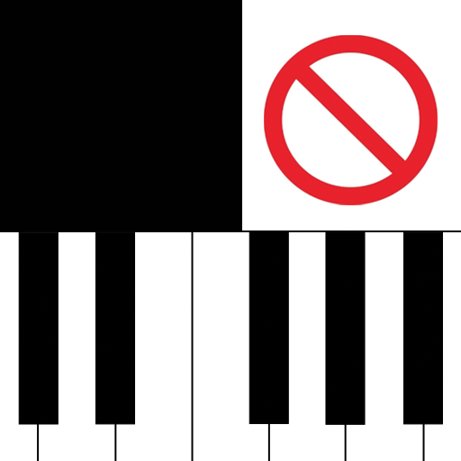 black and white piano tiles