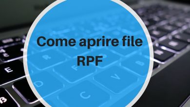 aprire file RPF