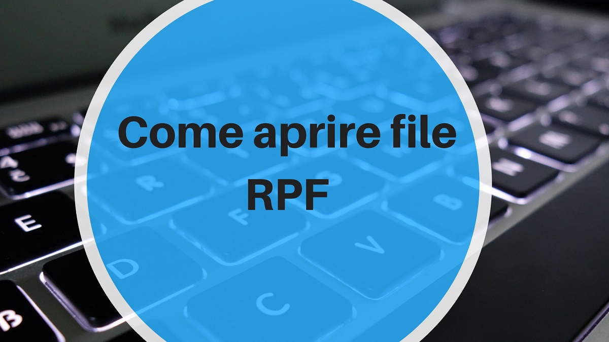aprire file RPF
